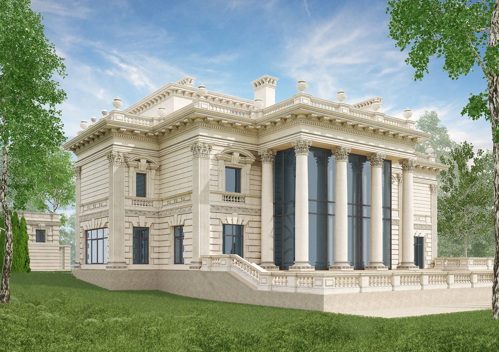 Особняк в КП "Усадьба Аносино"