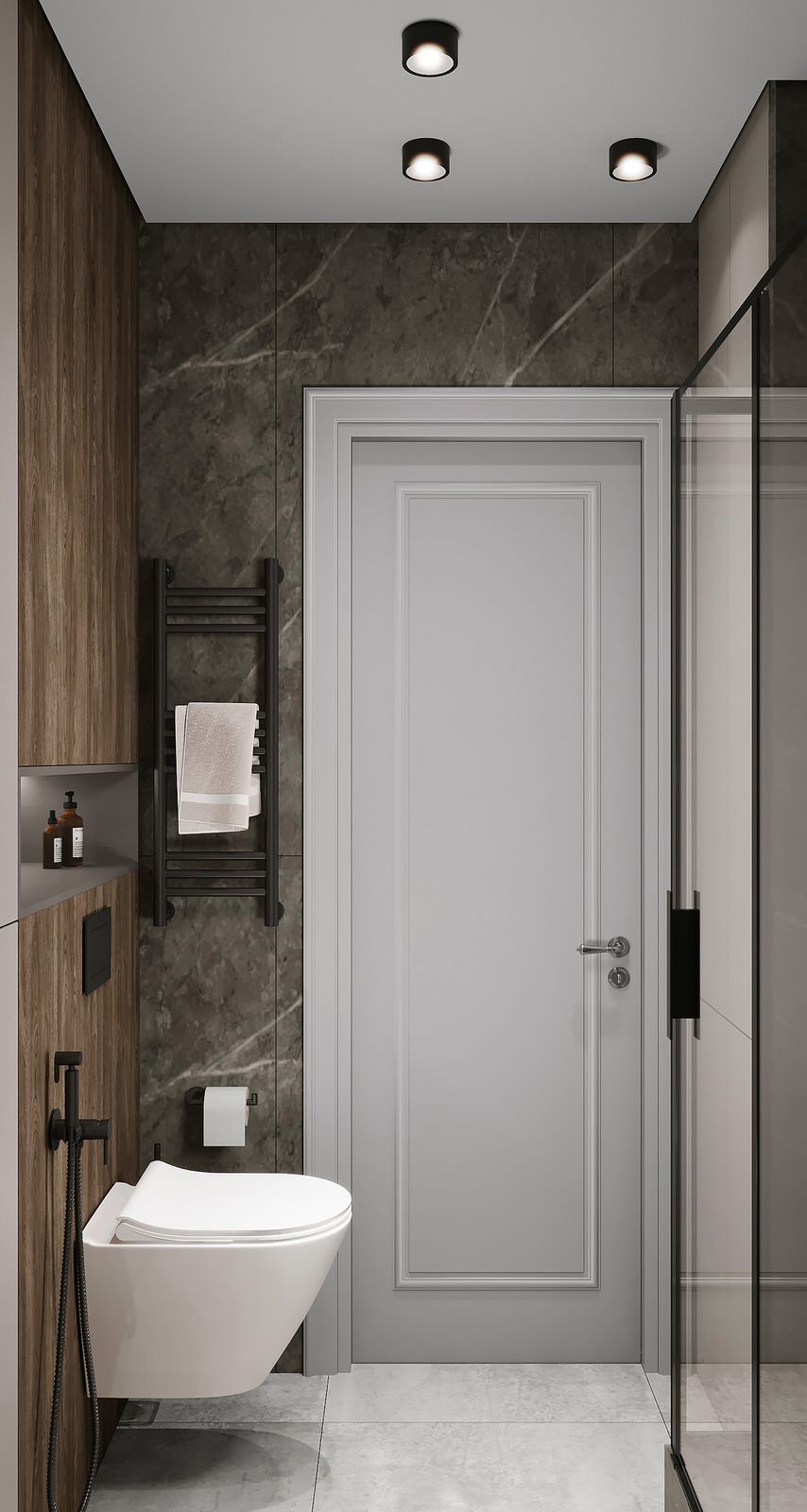 Дизайн интерьера квартиры с открытой террасой в жилом комплексе "Тармо"