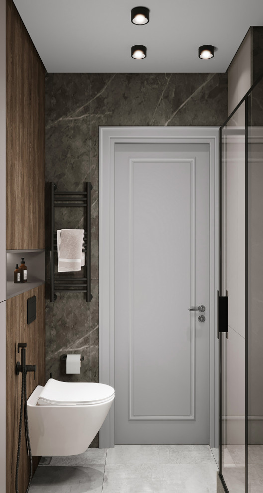 Дизайн интерьера квартиры с открытой террасой в жилом комплексе "Тармо"