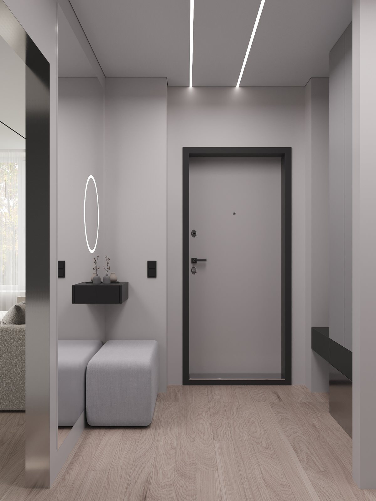 Частный дом в п. Южный с стиле минимализм