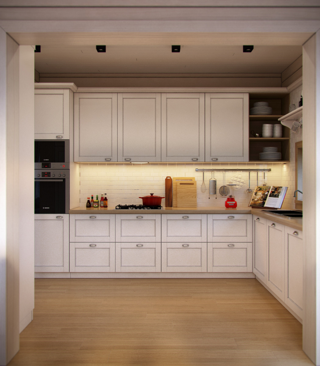 Загородный дом из клееного бруса