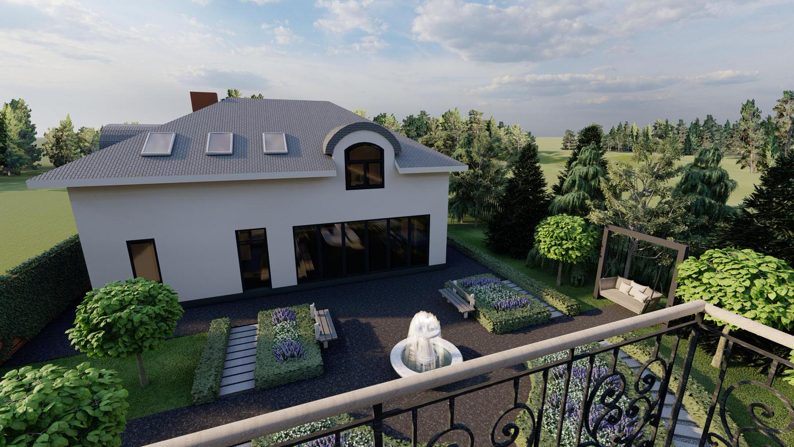 Классика регулярного стиля.