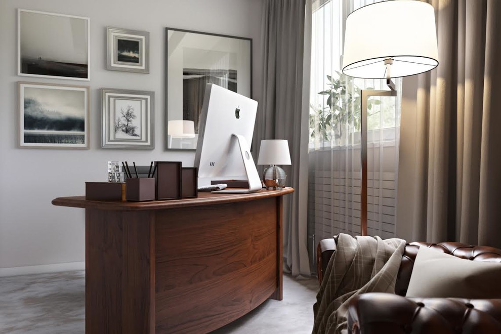 Дизайн интерьера "Строгое благородство"