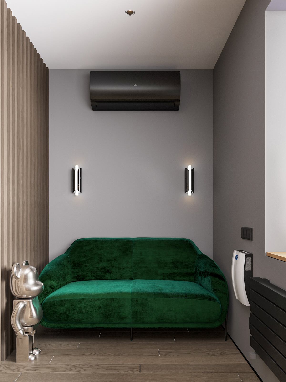 Обложка проекта: Дизайн - Кв. для молодой семьи блоггеров-предпринимателей с двумя мальчиками