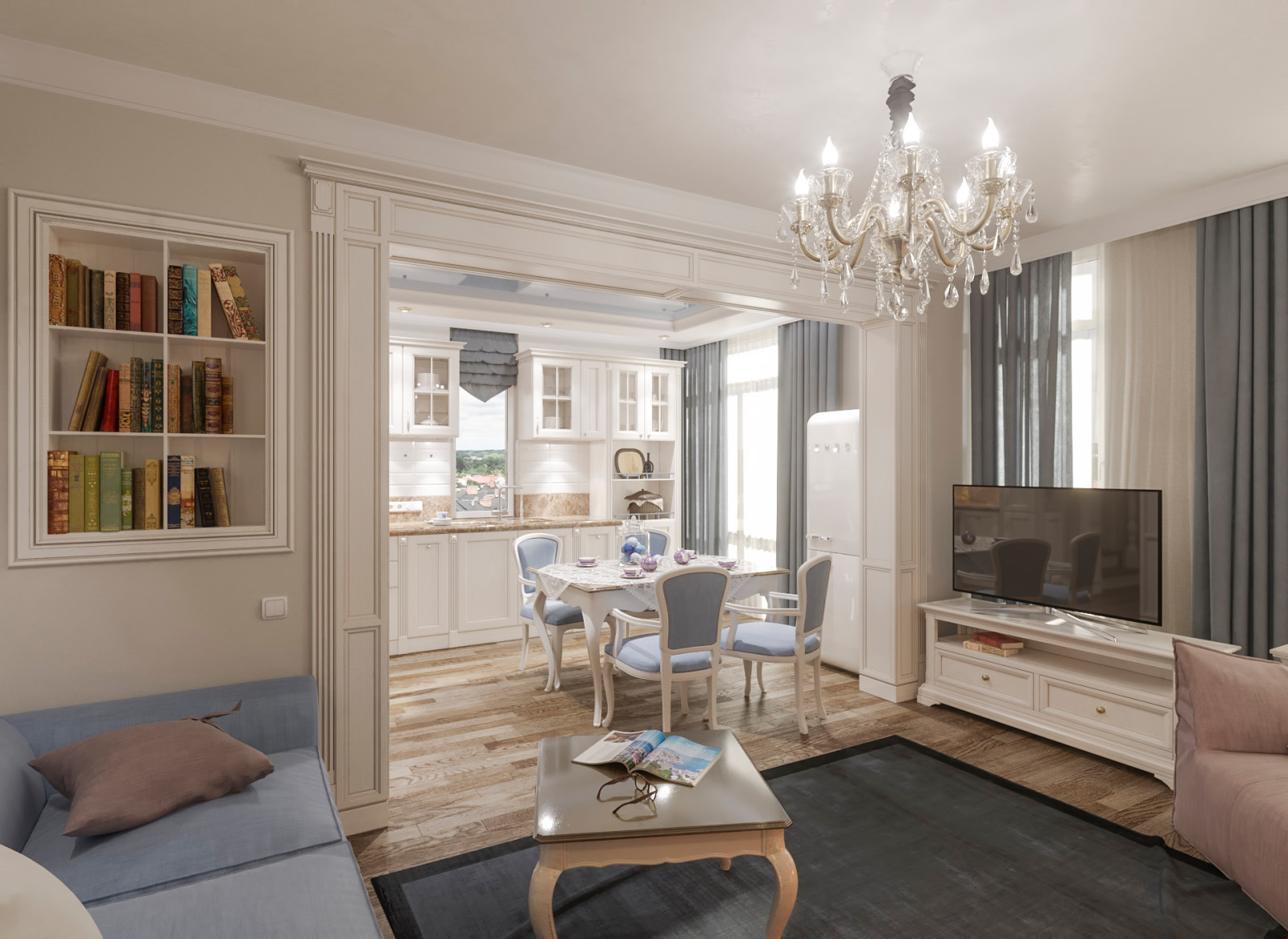 Комфортная классика в ЖК Комфорт Таун