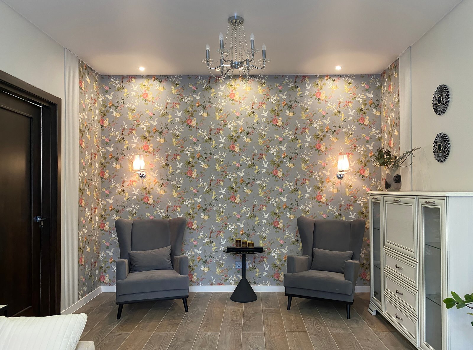 Реализованный проект гостиной