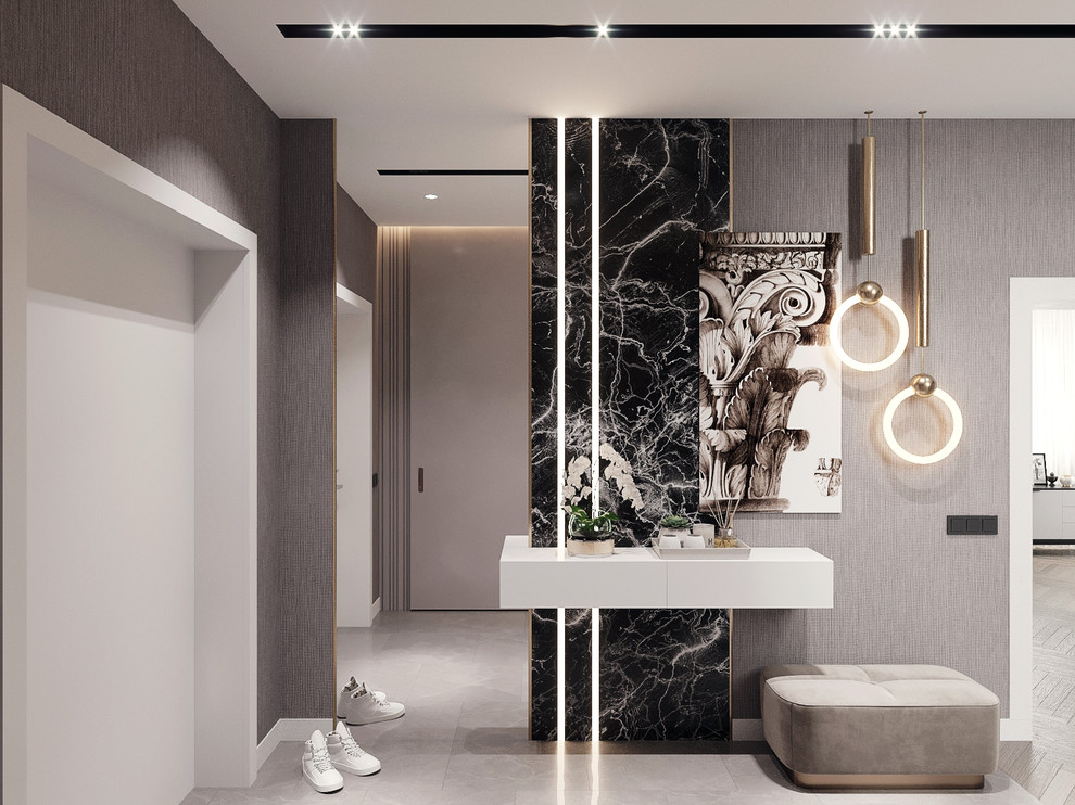 прихожая и лестница пос. хопилово