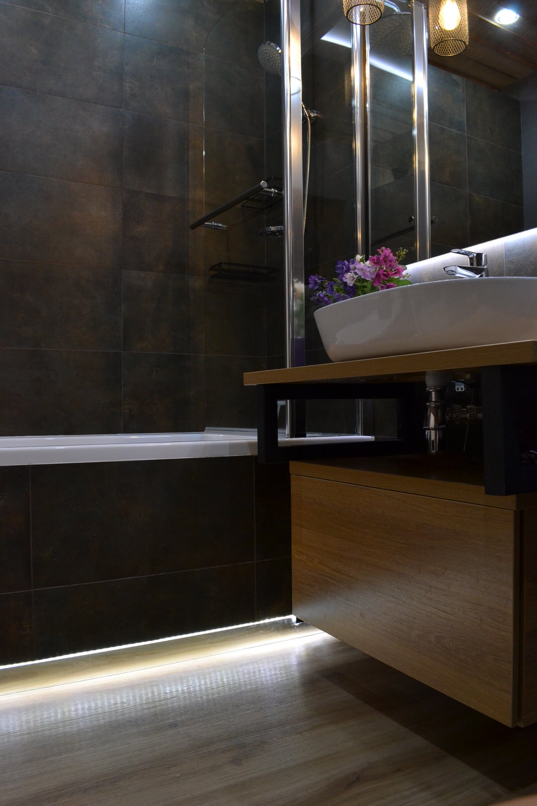 Ванная лофт