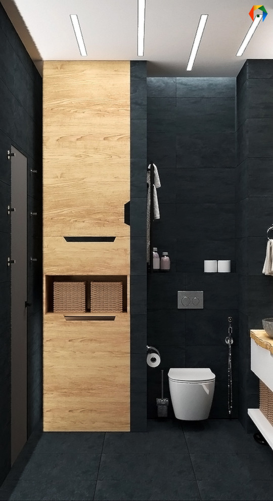 Волоколамское шоссе. Дизайн квартиры с объединенными кухней и гостиной