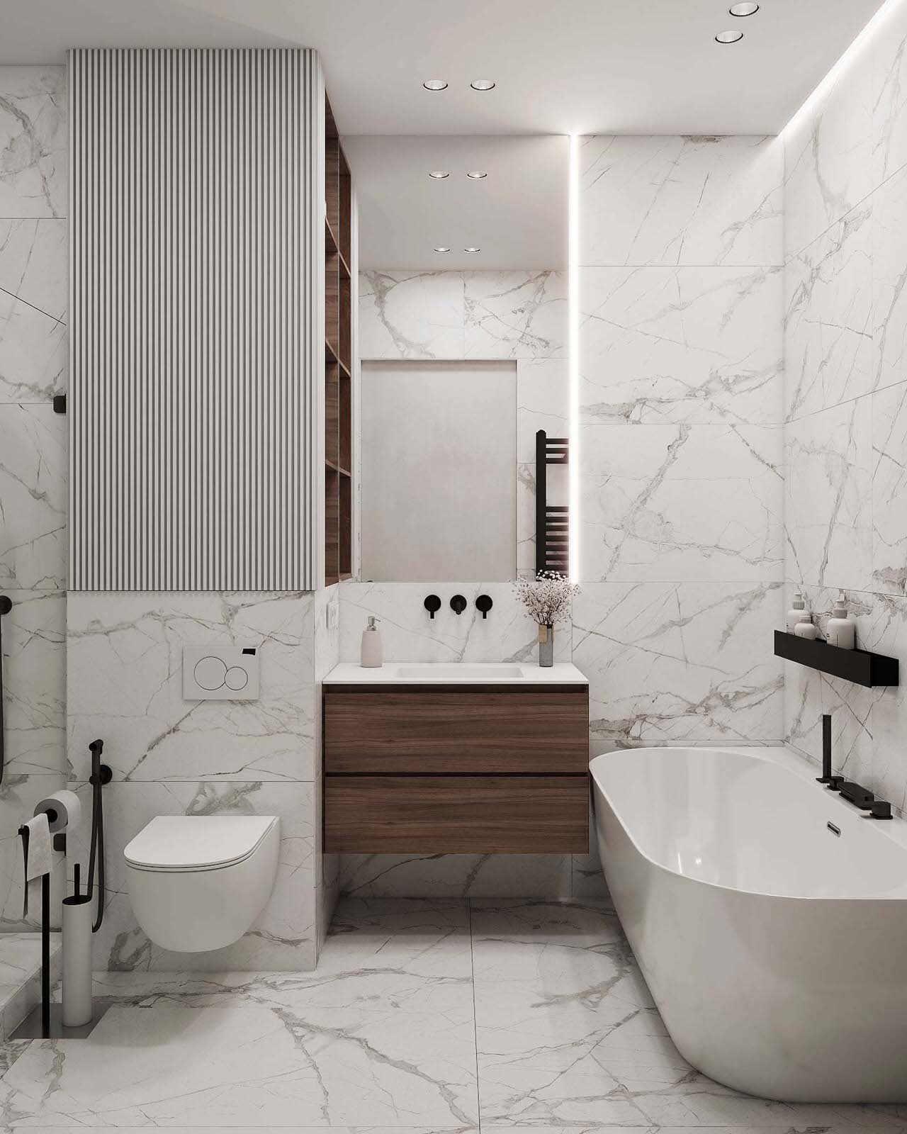 Обложка проекта: ЖК "Огни" 56 кв.м.