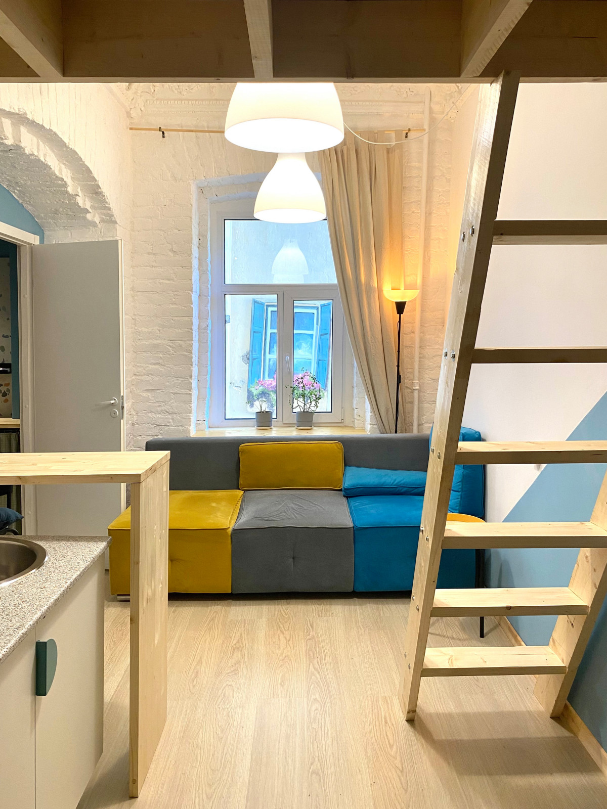 Студия 12 м2 на Васильевском Острове. Санкт-Петербург