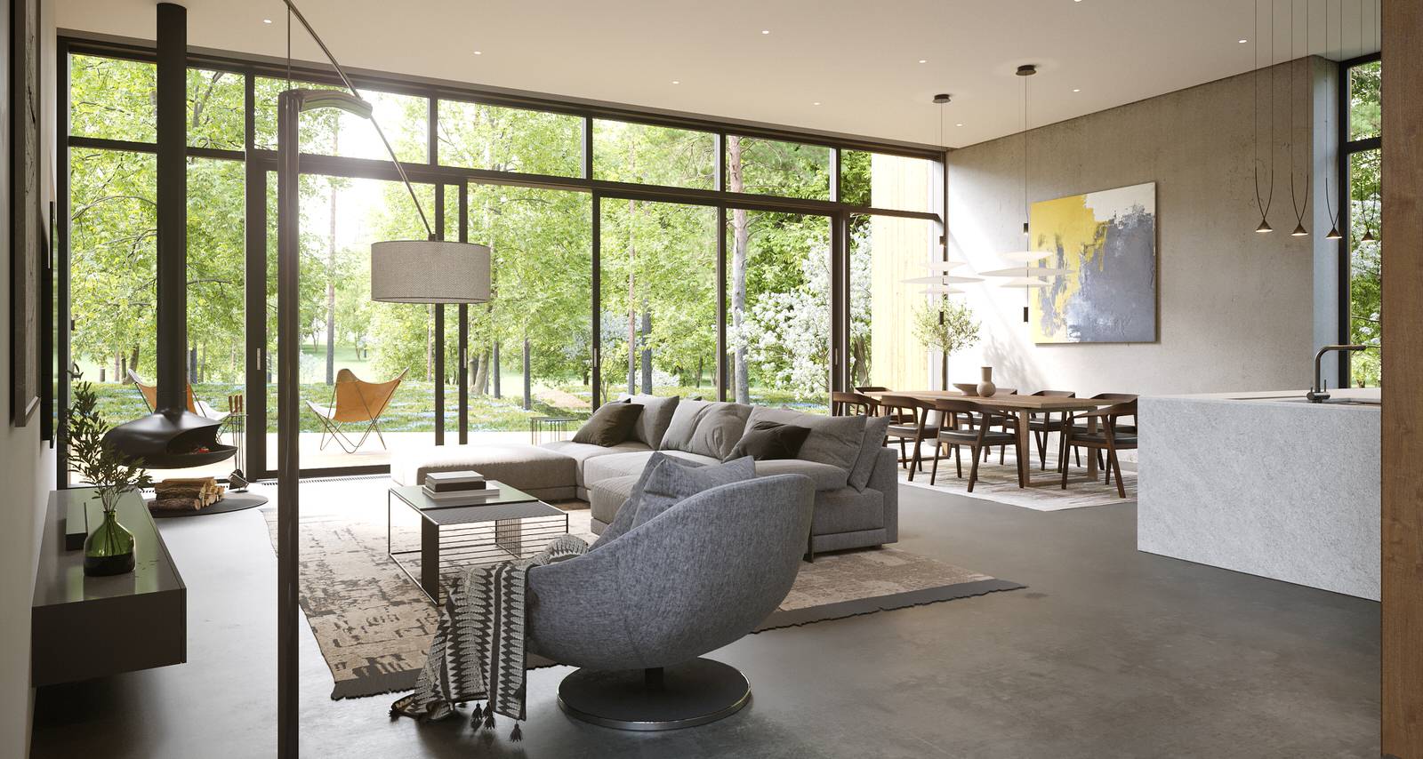 Обложка проекта: Дом в Лесном Пейзаже