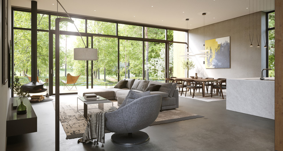 Обложка проекта: Дом в Лесном Пейзаже