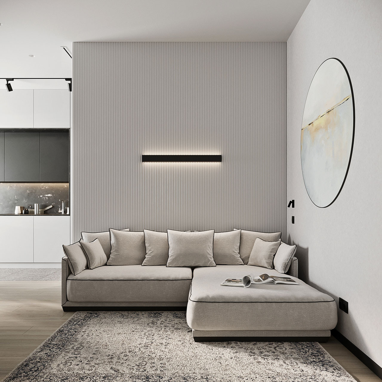 Интерьер квартиры в ЖК Символ