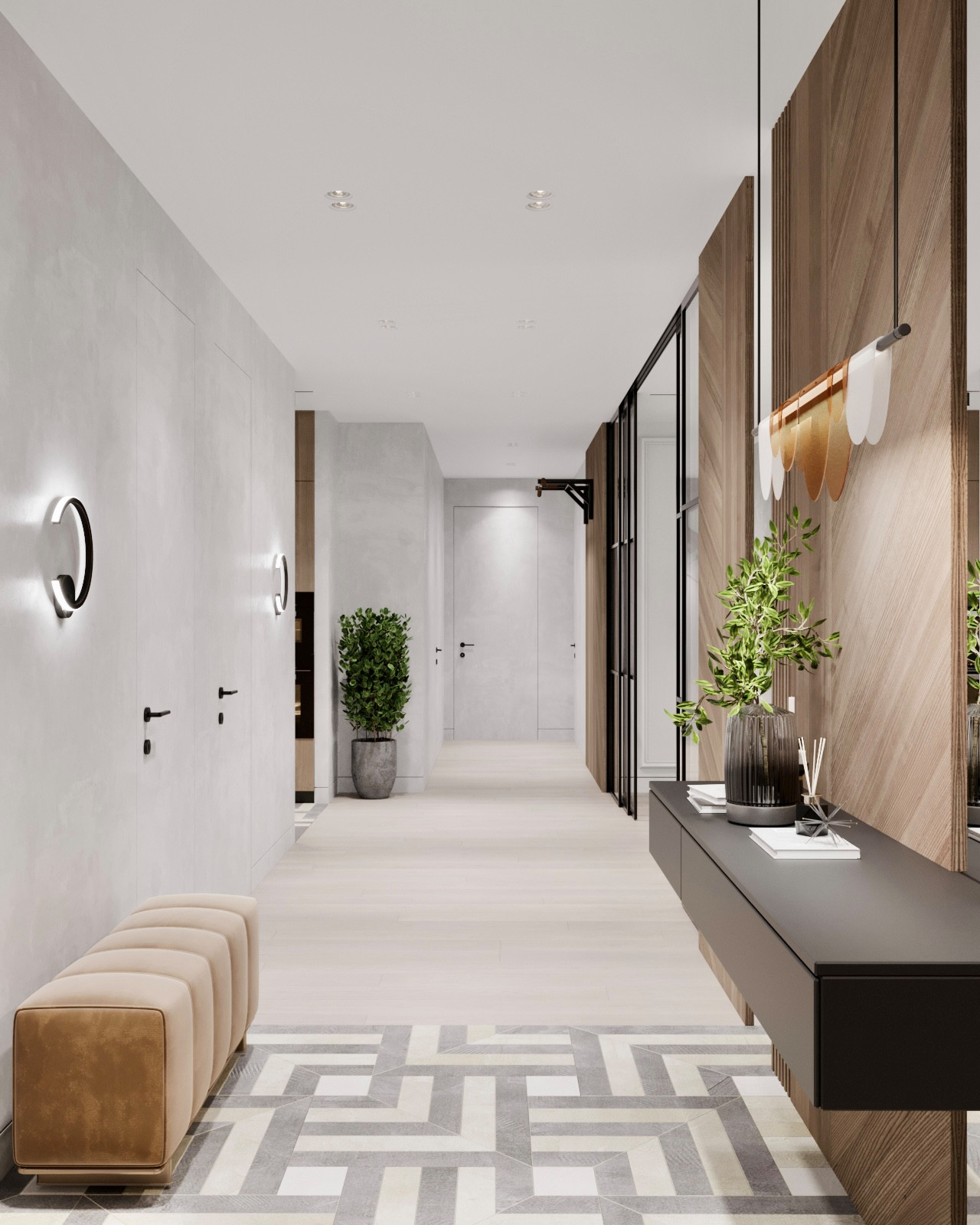 Стильная квартира в ЖК Триколор