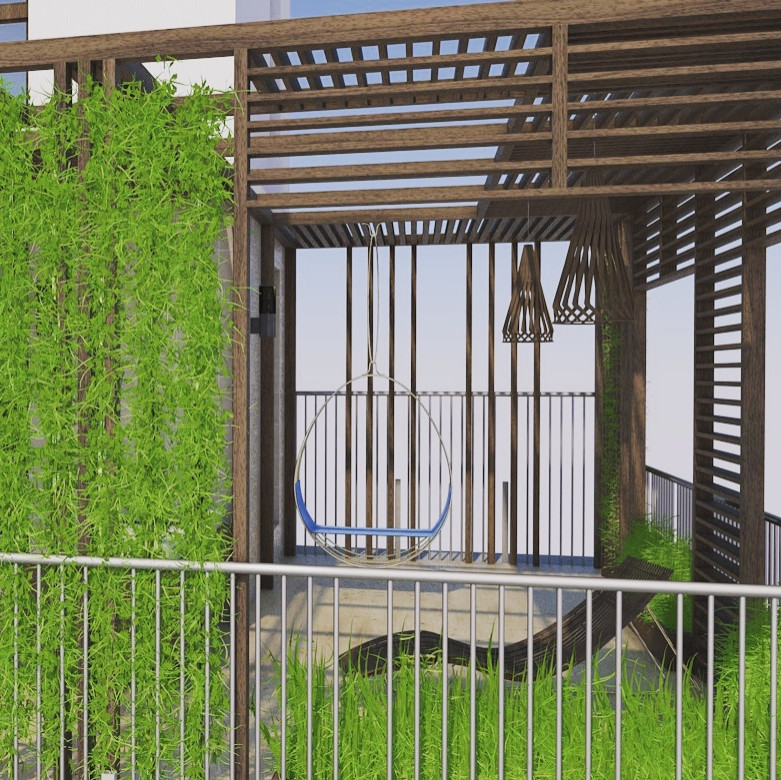 Обложка проекта: Терраса квартиры в Сочи