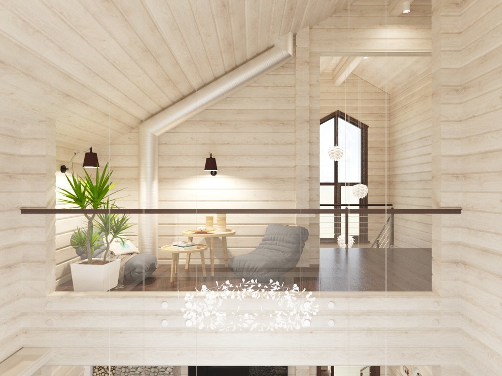 Обложка проекта: Дизайн деревянного дома