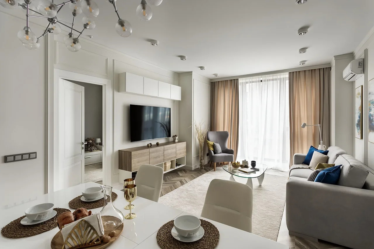 Обложка проекта: "Пространство Счастья": Квартира, Заряженная Гармонией и Светом