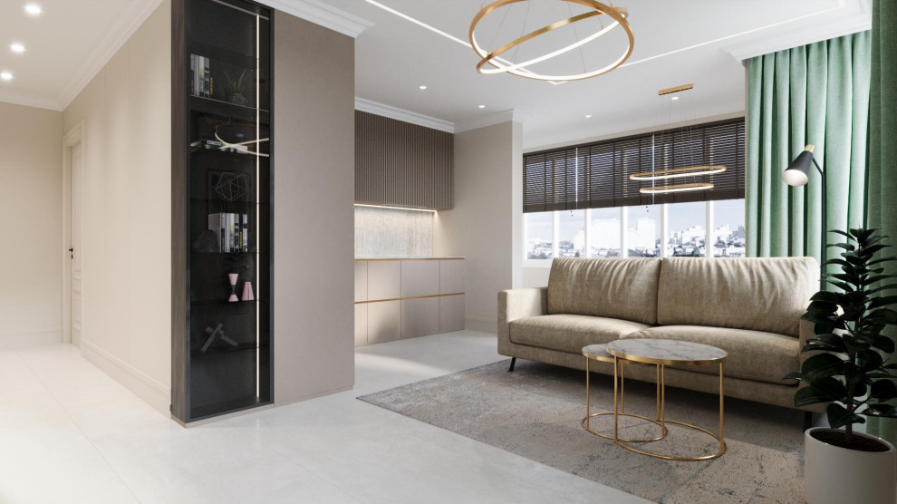 Обложка проекта: Дизайн проект Квартира в ЖК Суворовский г. Тула 67 м²