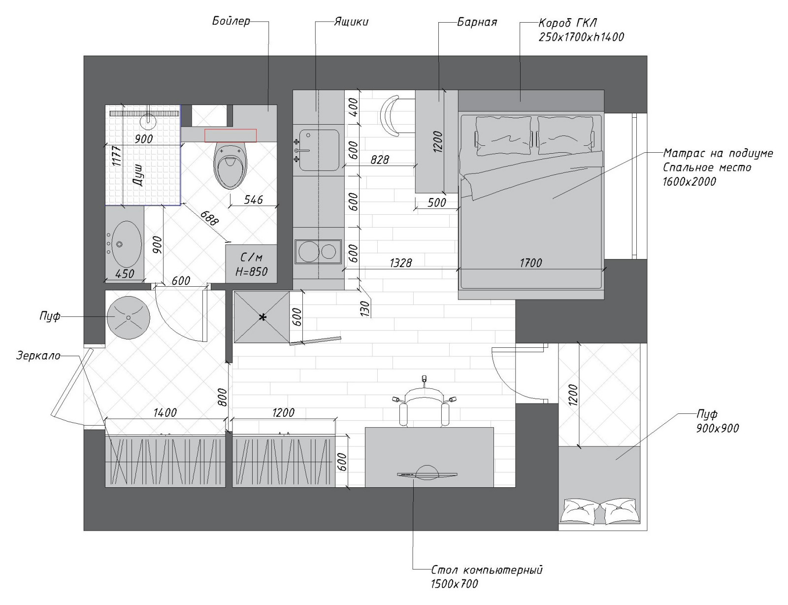 Студия СПб ЖК Чистое небо