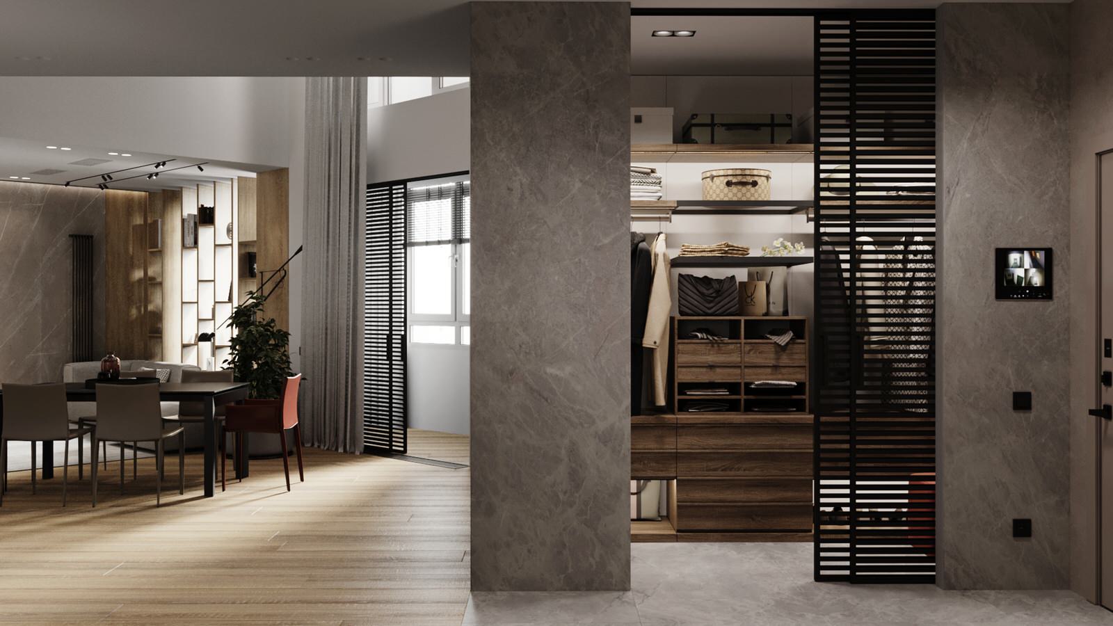 Дизайн-проект квартиры в ЖК Раменки