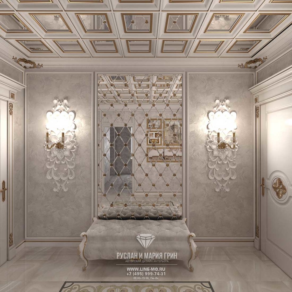 ДИЗАЙН КВАРТИРЫ В СВЕТЛЫХ ТОНАХ