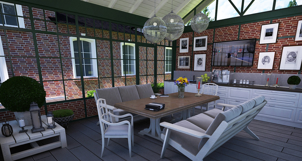 летняя беседка