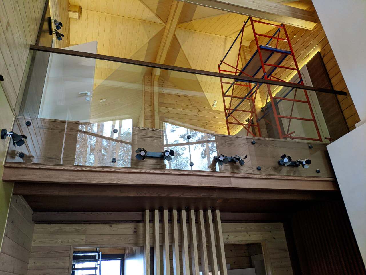 Стеклянные ограждения