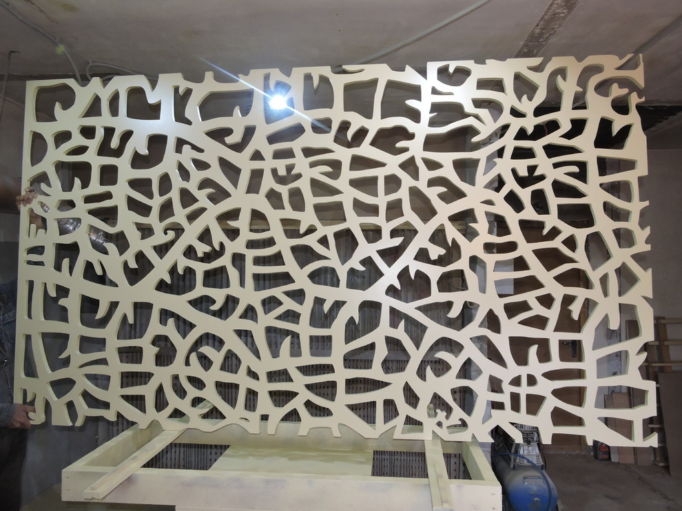 Перегородка резная из МДФ. Ажурная.