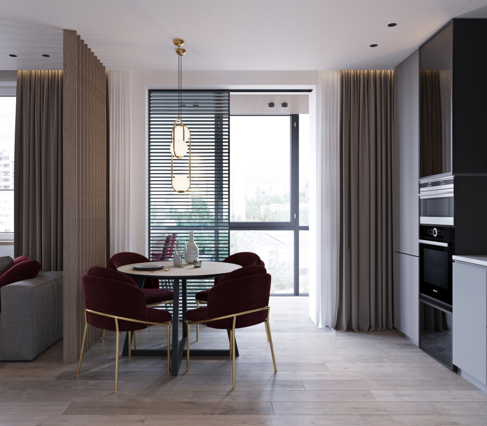 Дизайн трёхкомнатной квартиры  97 м2