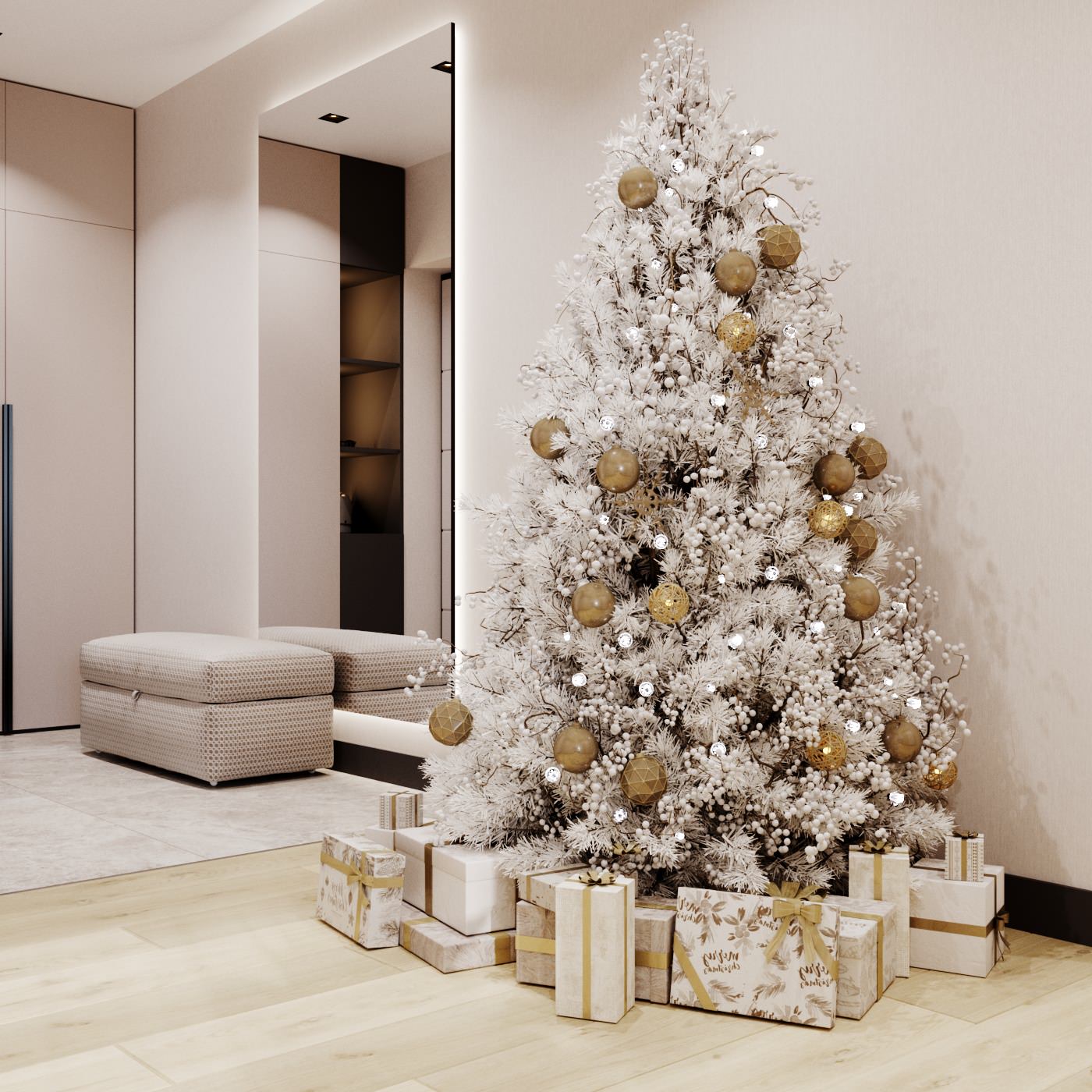 Минимализм в квартире на Басаргина