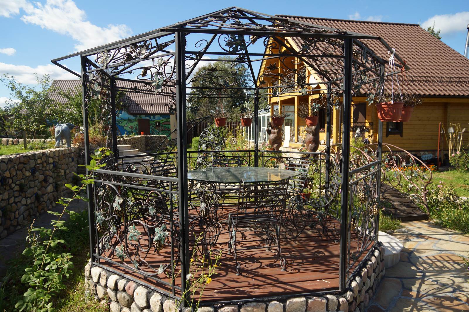 Ковка в деревне Глядово