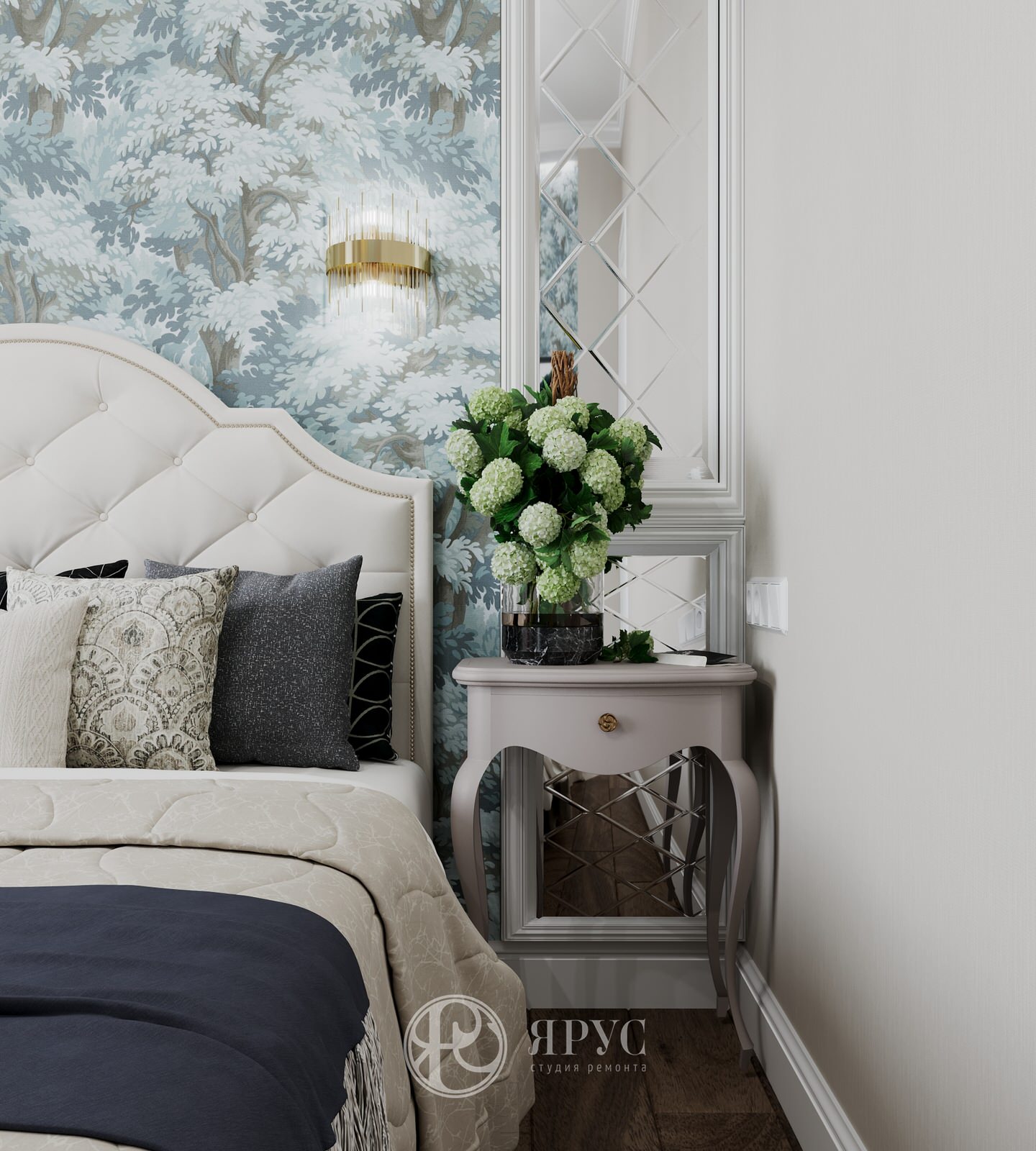 Дизайн-проект объединённых квартир