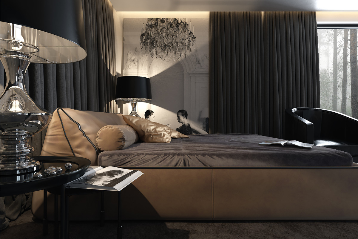 Интерьер загородного  дома