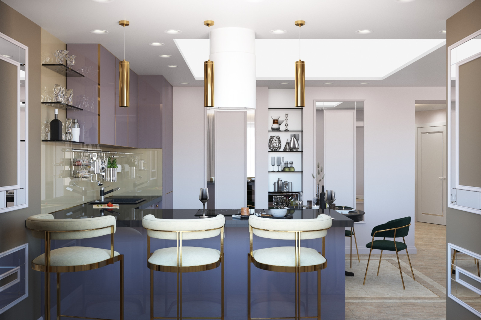 проект 3-х комнатной квартиры на Савушкина