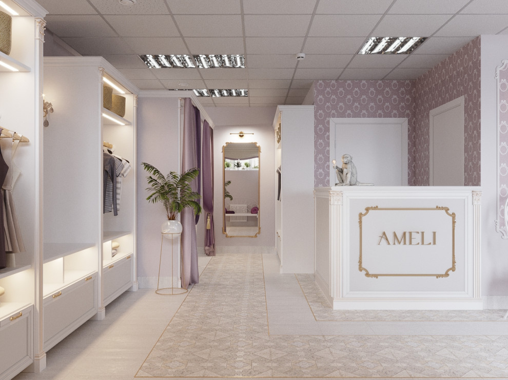 Магазин детской одежды в классическом стиле