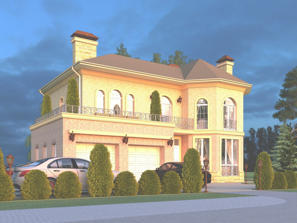 проект загородного дома в Подмосковье