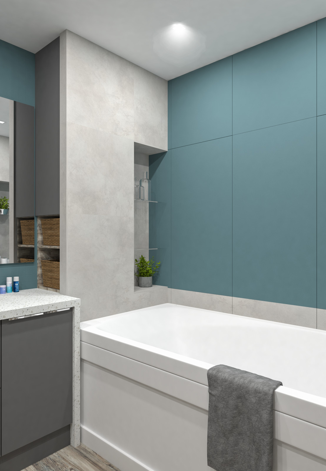 Ванная  для друзей.