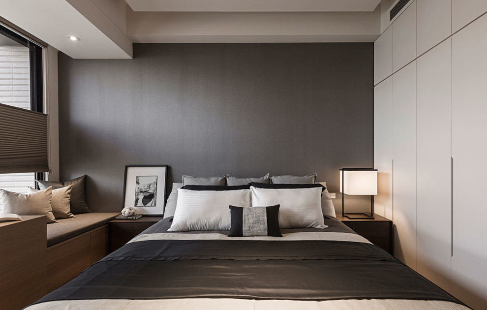 Обложка проекта: Лаконичный интерьер квартиры с кабинетом и детской комнатой в ЖК Пресня Сити