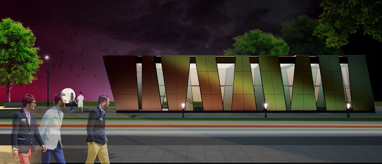 Конкурс метро: станция "Кленовый бульвар 2"