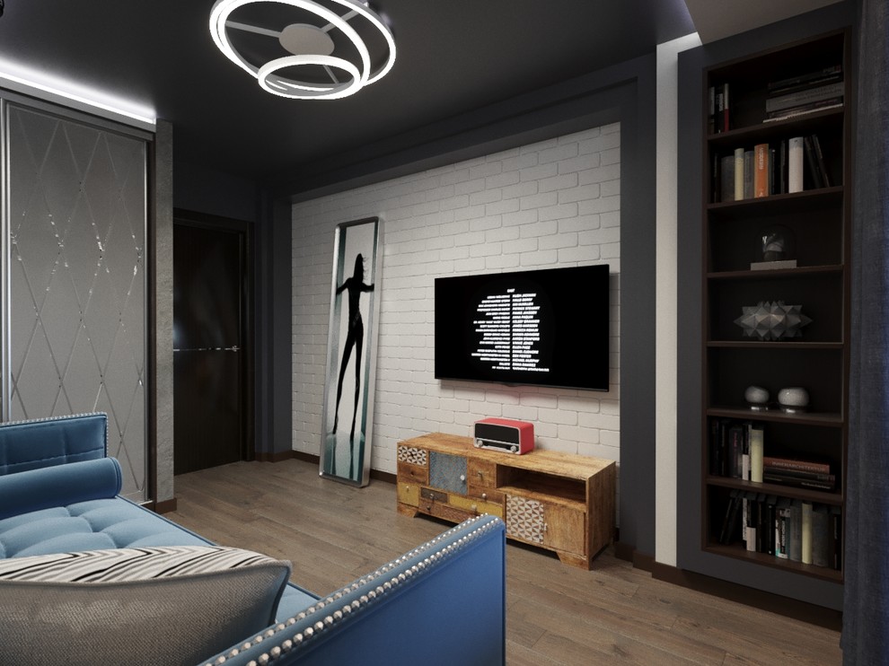 Проект трёхкомнатной квартиры IO001