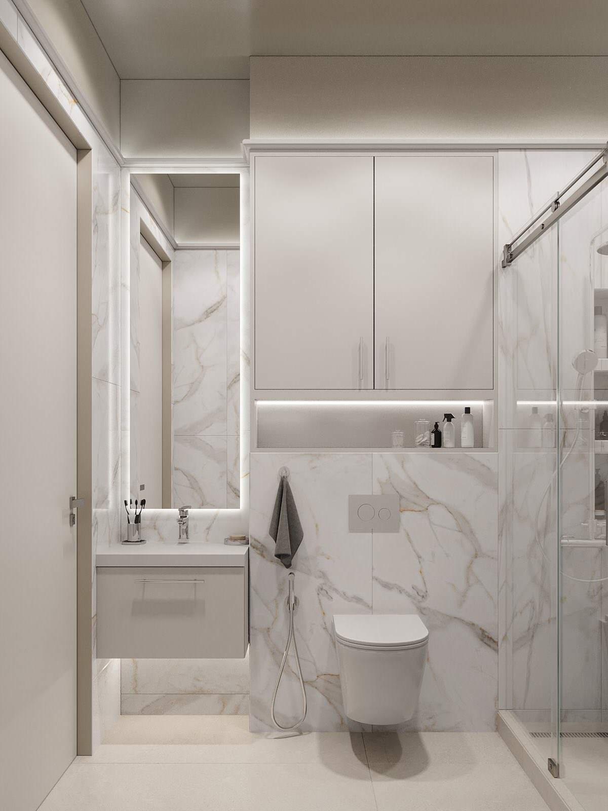 Дизайн интерьера квартиры в ЖК central avenue #PR-400