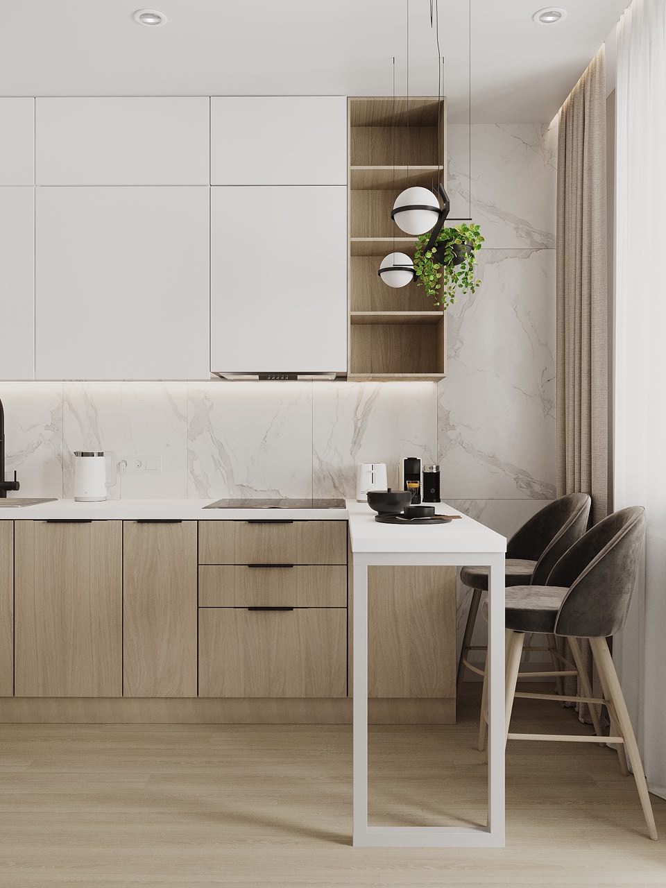 ЖК Lumin, 2 комнаты, 65 м²