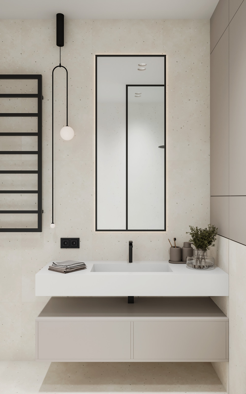 САНУЗЕЛ В СТИЛЕ БУРЖУАЗНАЯ ЭКЛЕКТИКА В ЖК ЯМАЙКА 3