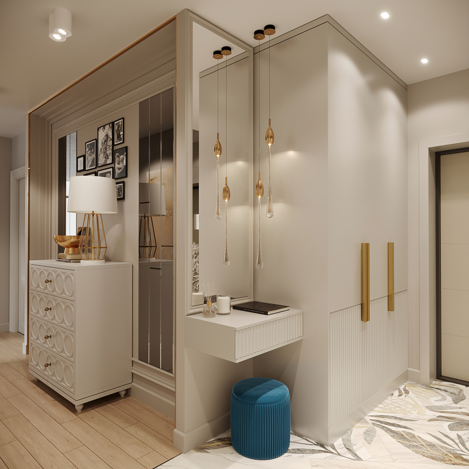 Дизайн проект квартиры "Современные тенденции"