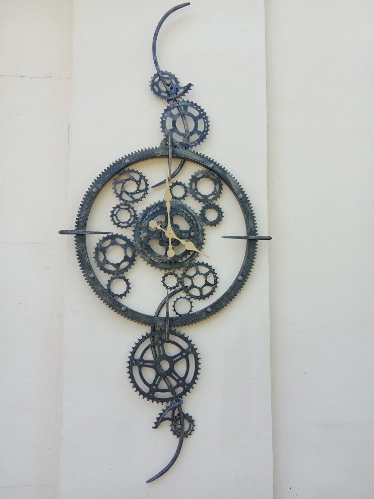 Часы " Шестерёнки"