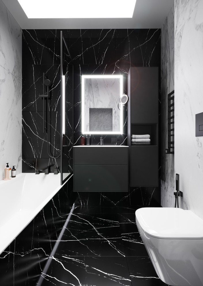 Обложка проекта: Квартира 42 кв.м. . Ультра Современный дизайн  для IT программиста