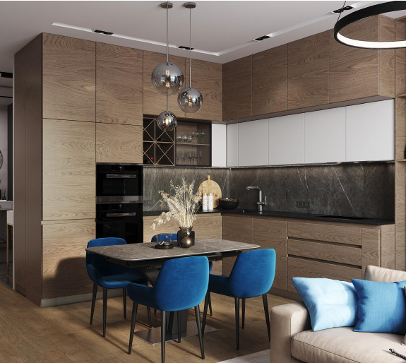 Визуализации действующего проекта в ЖК Сильвер