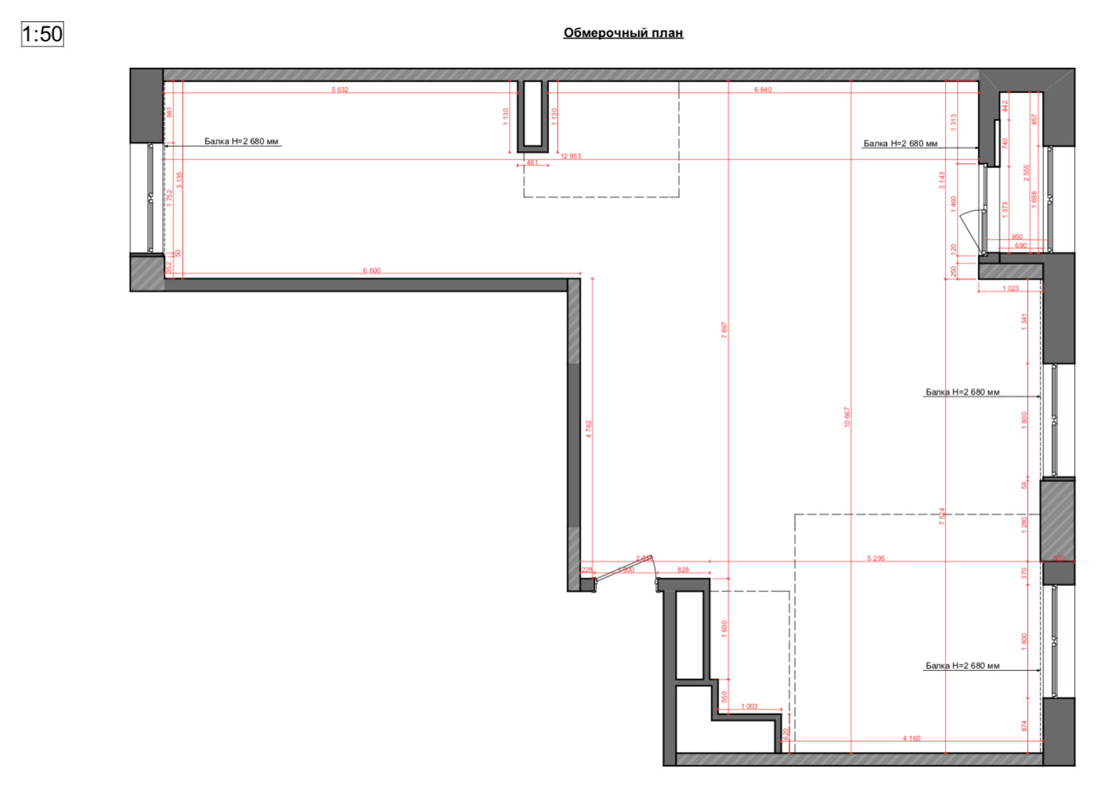 Обмерные планы: 22 примера из портфолио российских дизайнеров