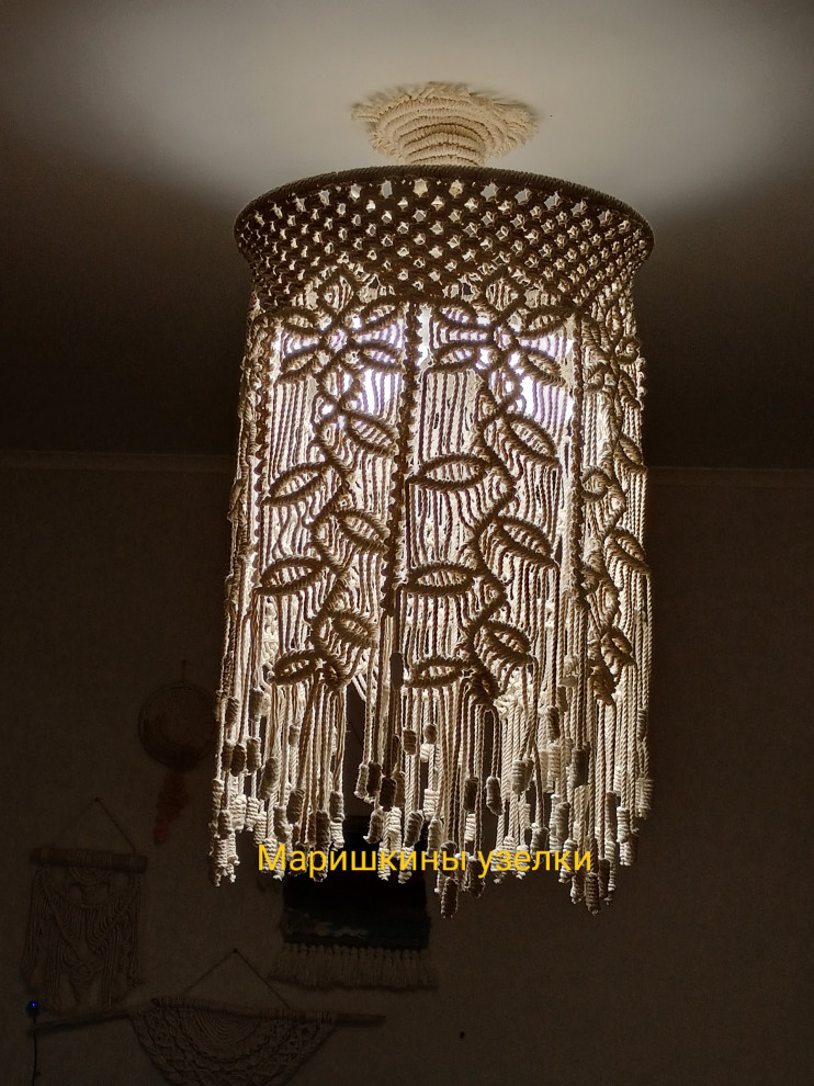 Обложка проекта: Абажуры с цветочным орнаментом